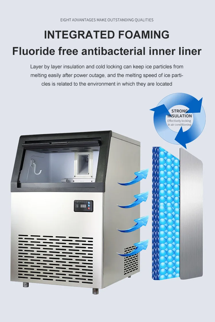 Ice Machines, Stainless, Steel, Machine100kg/24h - detail 12