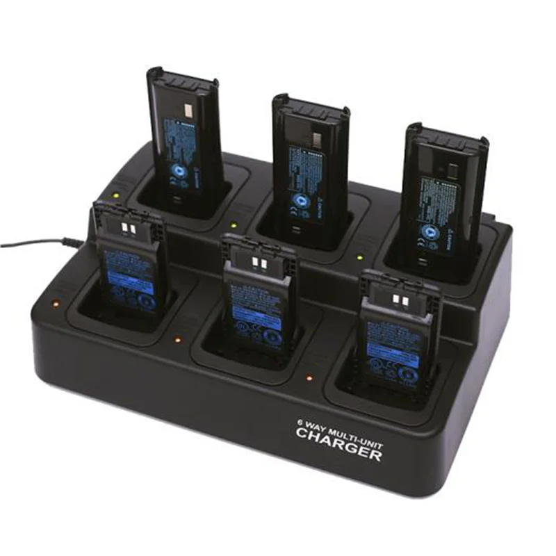 RB626 3W 16-Channel UHF Radio (6 Packs)+Multi-Unit Charger