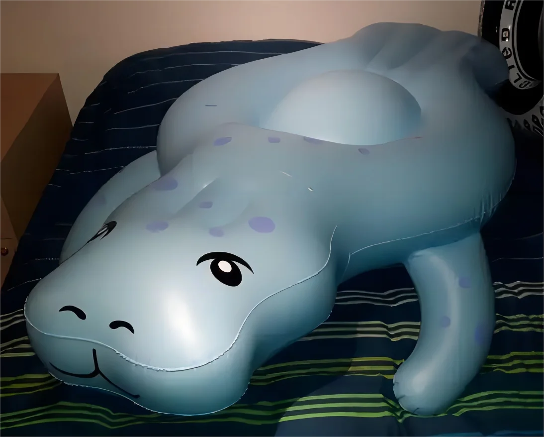 Beile Adult Ride-On Inflatable Manatee Swimming Pool