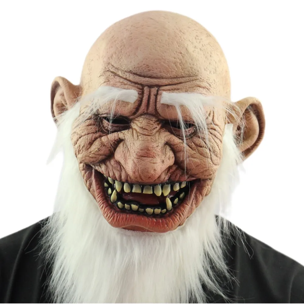 And - Masque De Tête En Latex Majordome Effrayant - Adultes - Monster - Monster