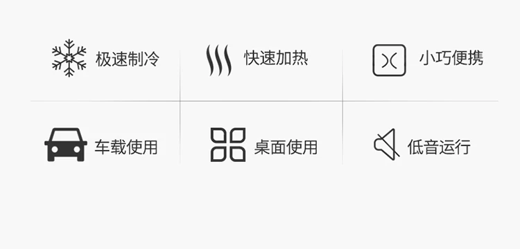 2022 amazon hot sale gift Car Accessories Smart Cup Car Cooling Cup Holder Car Cooling Cup