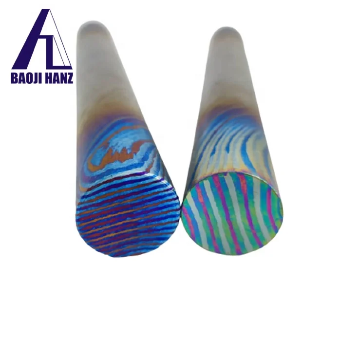 カスタムTimascusMokutiチタンダマスカス棒| Alibaba.com