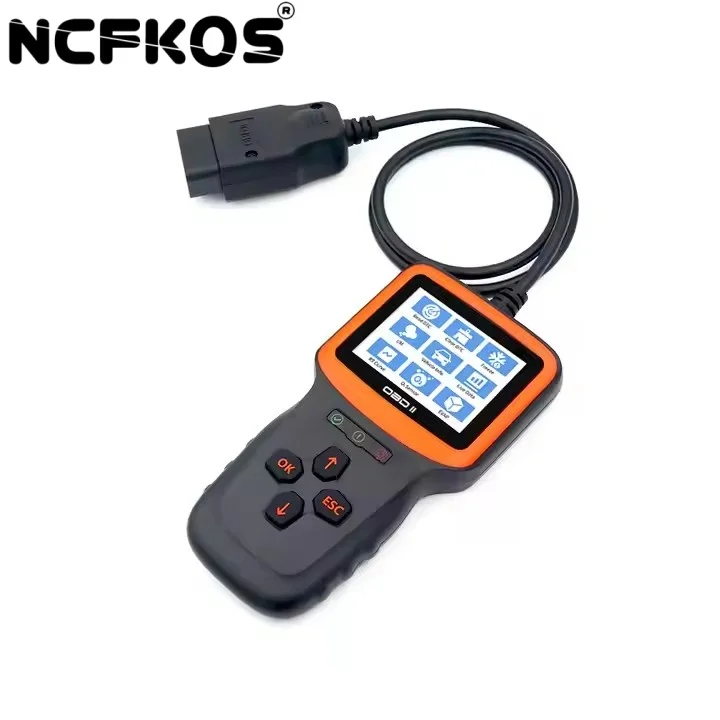 NCFKOS V317 Universal Type OBD2 Code Reader Car Engine Fault Light Clearer Computer Diagnostic Instrument Decoder