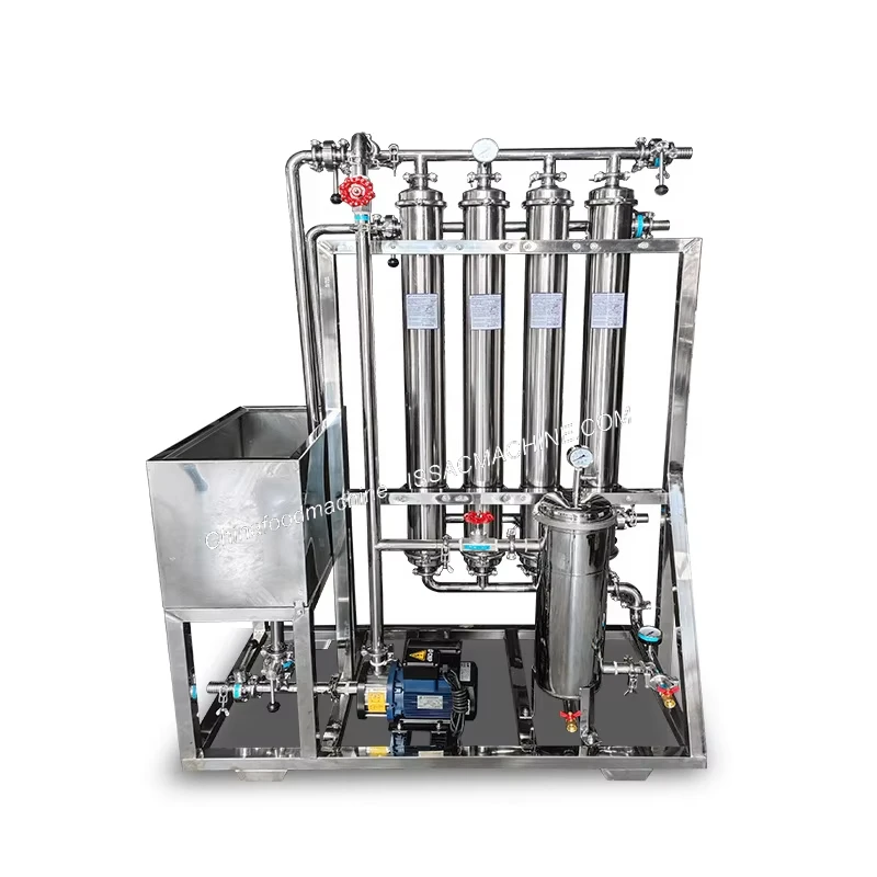 Professional Filter Rice Wine High Concentration Sugar Herbal Oral Liquid Fruit Wine Red Wine Filter Cross Flow Membrane Filter