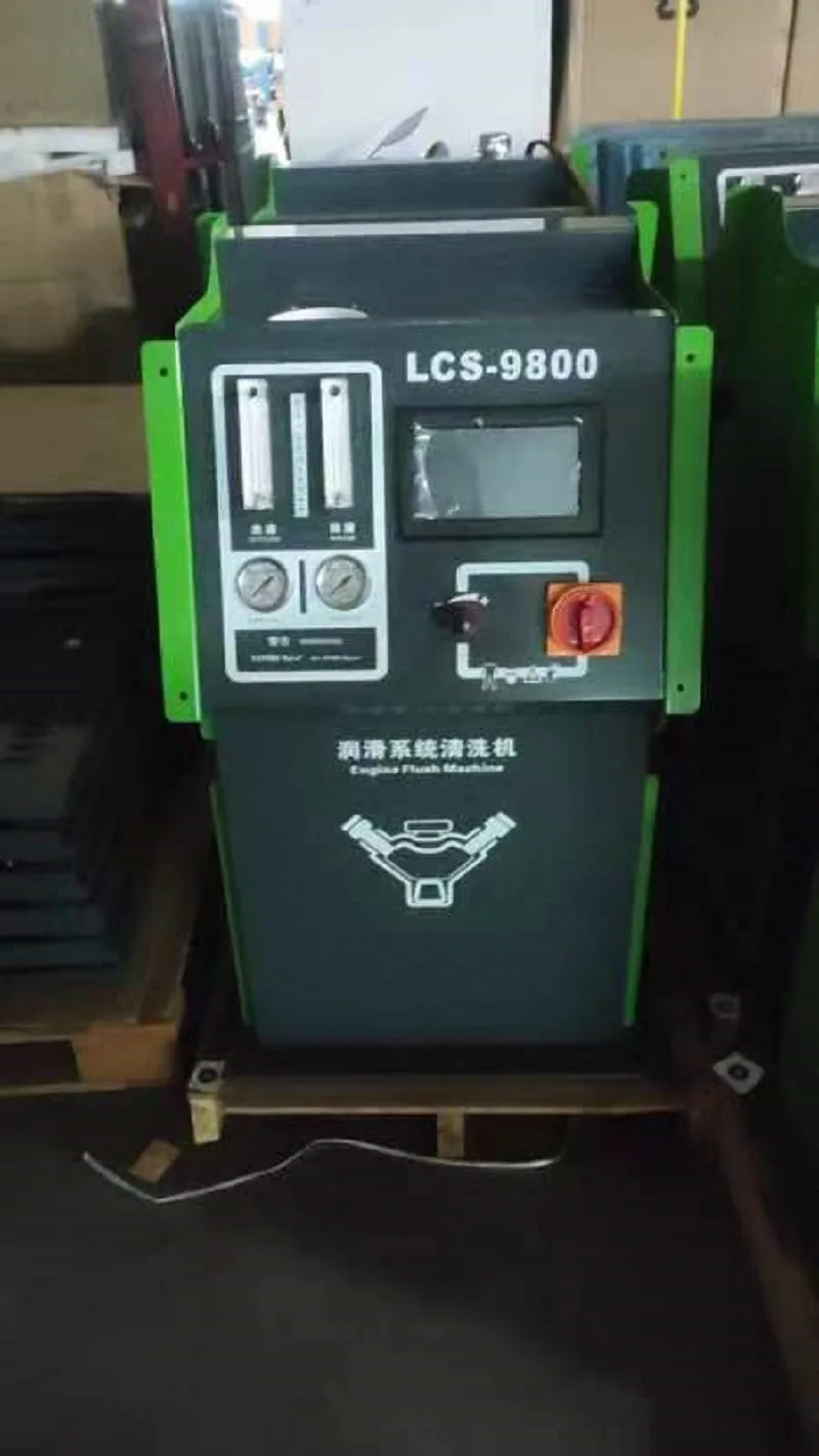 LCS-9800 Automatic Lubrication System Clean Machine  Radiator Flushing Machine  Engine Oil Change Flush Machine