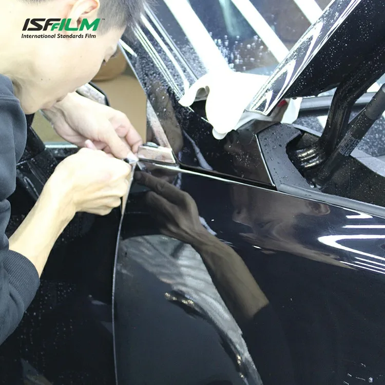 ISF Automotive Insulation 70%irr Auto Car Manufacturer Glass Window Tint Anti Uv Heat Rejection Nano Ceramic Uv 400 Solar Film
