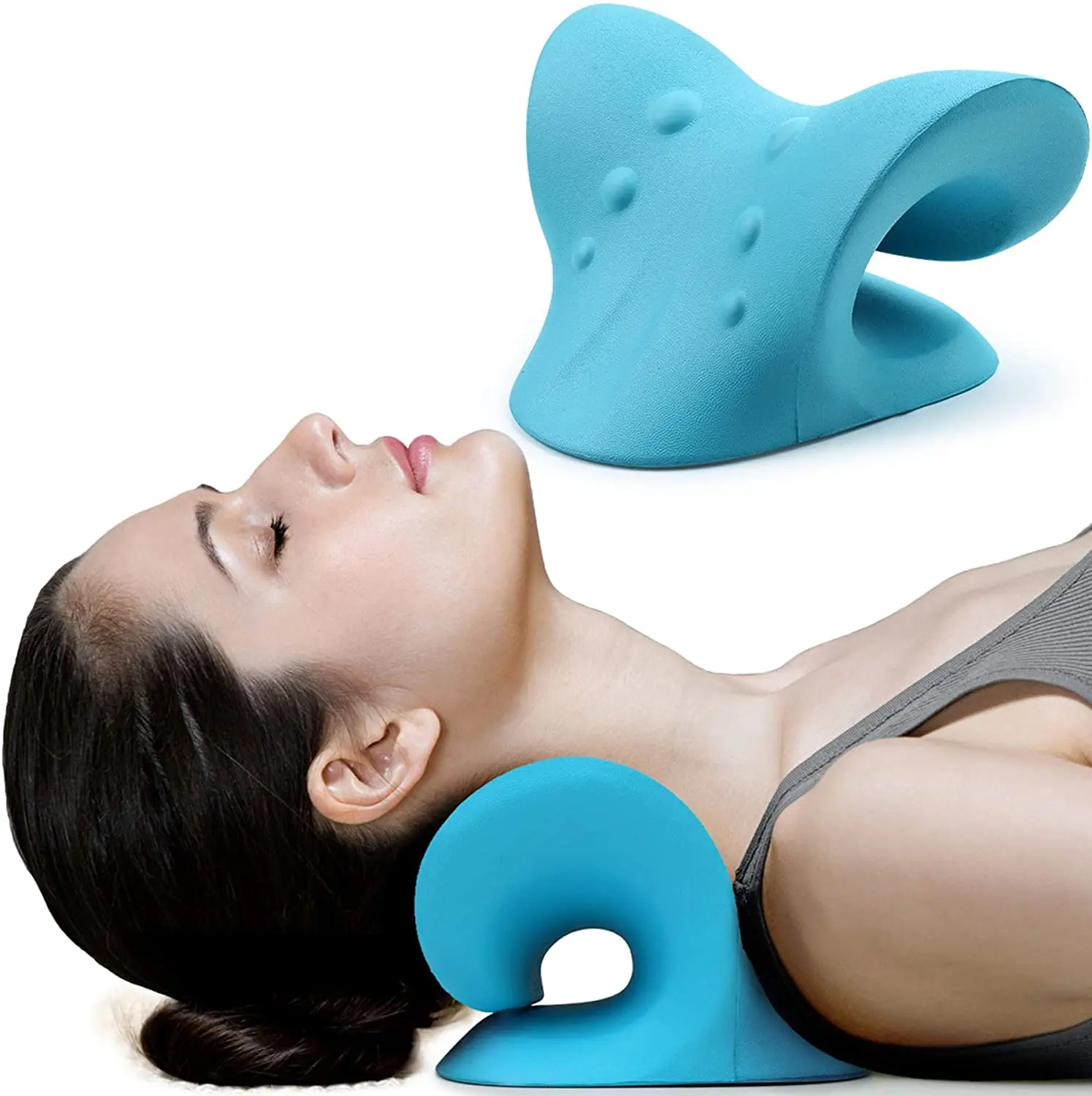 Buy Wholesale China Neck Shoulder Relaxer Cervical Traction Device