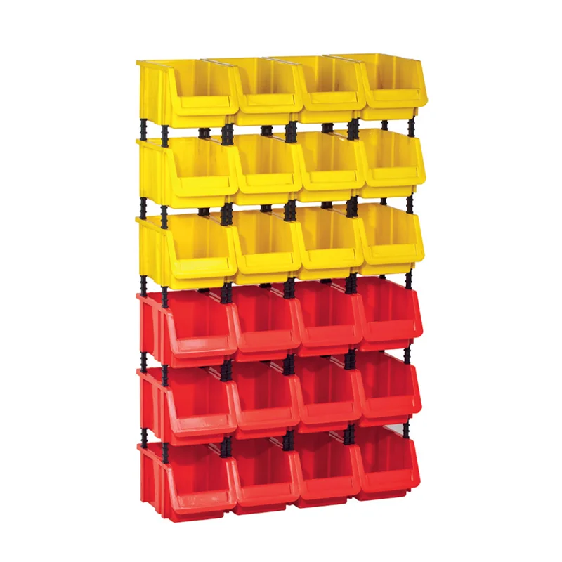 Durable Heavy Duty Large Size Warehouse and Garage Spare Parts Industrial  Stackable Plastic Storage Picking Bins for Tools - China Stack and Hang Storage  Bin, PP Shelf Bins