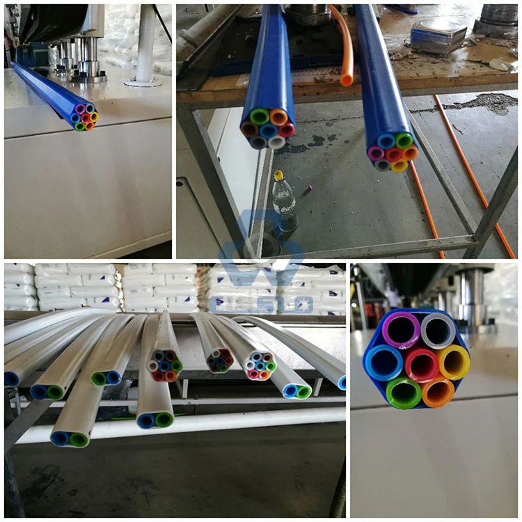 Полиэтилен высокой плотности волоконно-оптический microducts микро-канальные воздуховодов пакет Связки труба делая