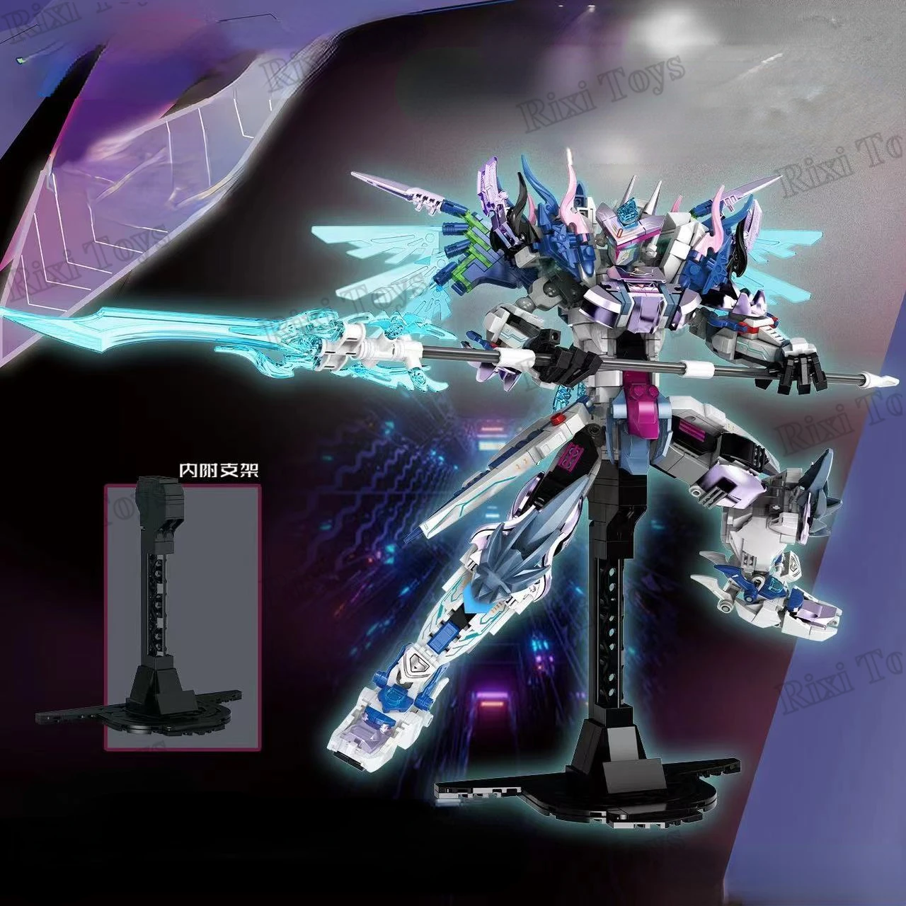 ZHEGAO 917006-007 Mecha Rebirth Deformation Diamond Liefeng