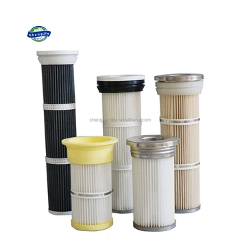Cylinder Membrane Ptfe Dust Cartridge Filter Cement Silo Industrial Polyester Air Filter
