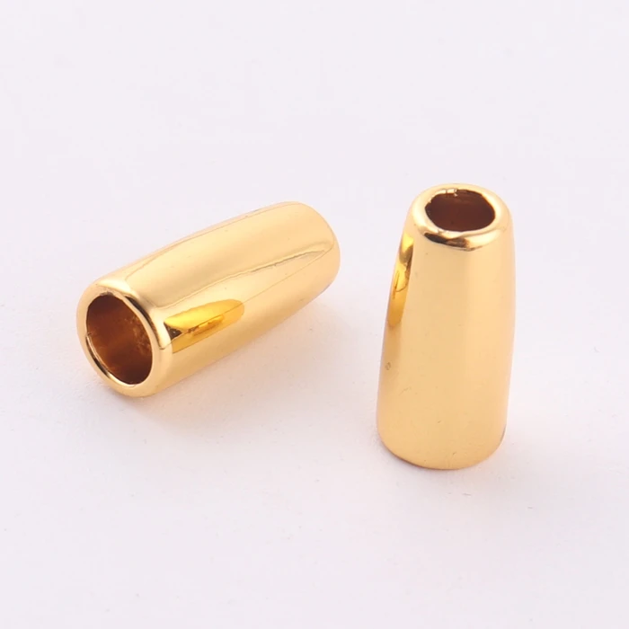 
 Заводская распродажа, металлический шнур золотого цвета в форме колокольчика, заглушка шнурка  