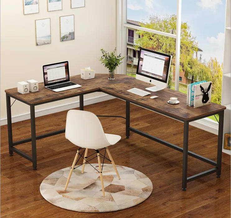 Simple Modern Large Cheap Study Table Height Adjustable Standing Computer Desks