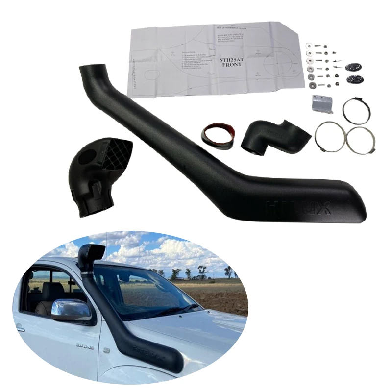 4x4 Airflow 4wd Accessories ABS Car Snorkel Kit For Toyota Hilux 2021