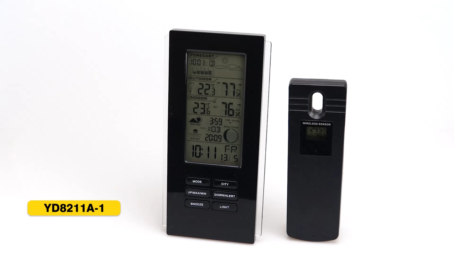 Professional Rf Tech Desk Weather Station Clock For Home Buy Rf Teach
