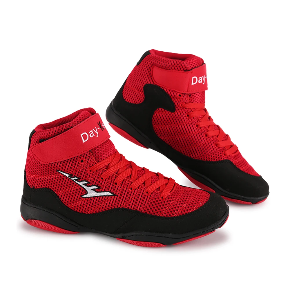 Оптовая продажа, Индивидуальная профессиональная Боевая обувь для фитнеса, бокса, боксерской обуви для мужчин