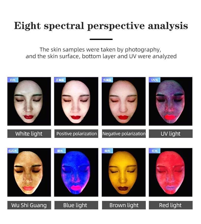 Pengimbas/wajah/wajah Facial Skin/ Face Scanner Analyze