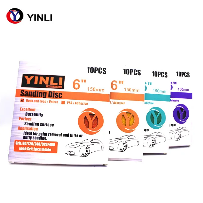Nail Sanding Paper Block Plate Disc Sticky Hand  Portugal square Sponge Indasa Sand Paper 80 Spray Sticker