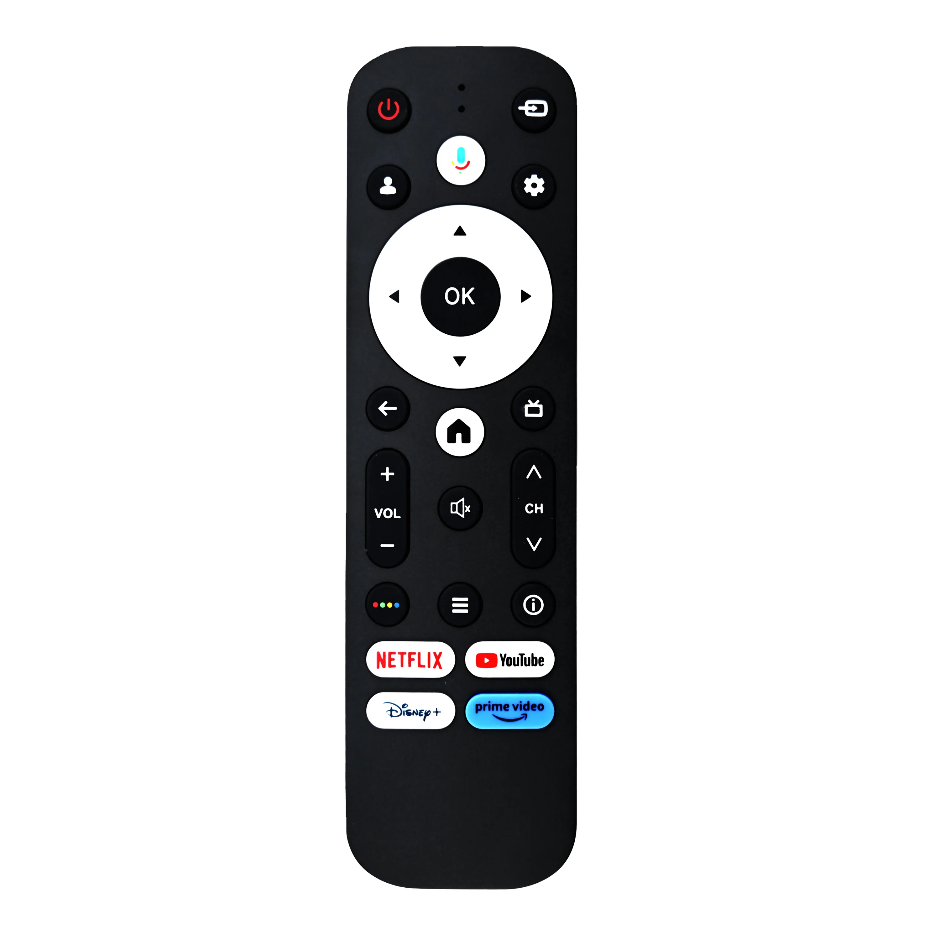 Factory Cheapest Voice Remote Control 22 Keys For Android Tv Box With