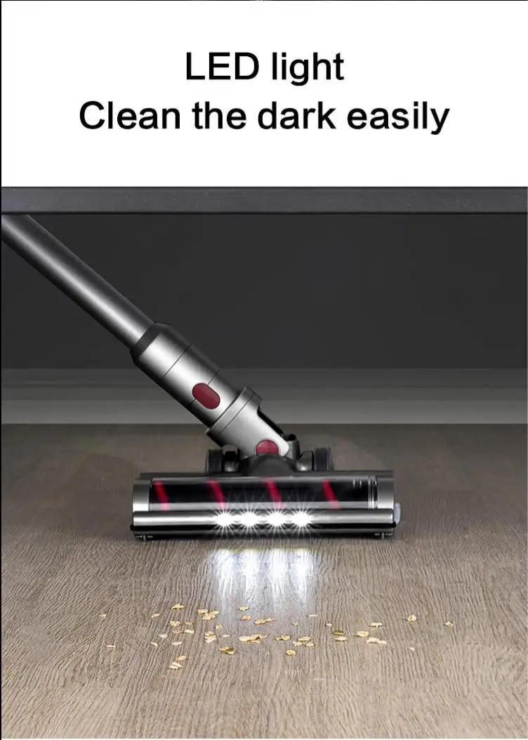 Handheld Cordless Bagless Dry Vacuum Cleaner with Battery for Floor Sweeping in Household & Hotel Use supplier