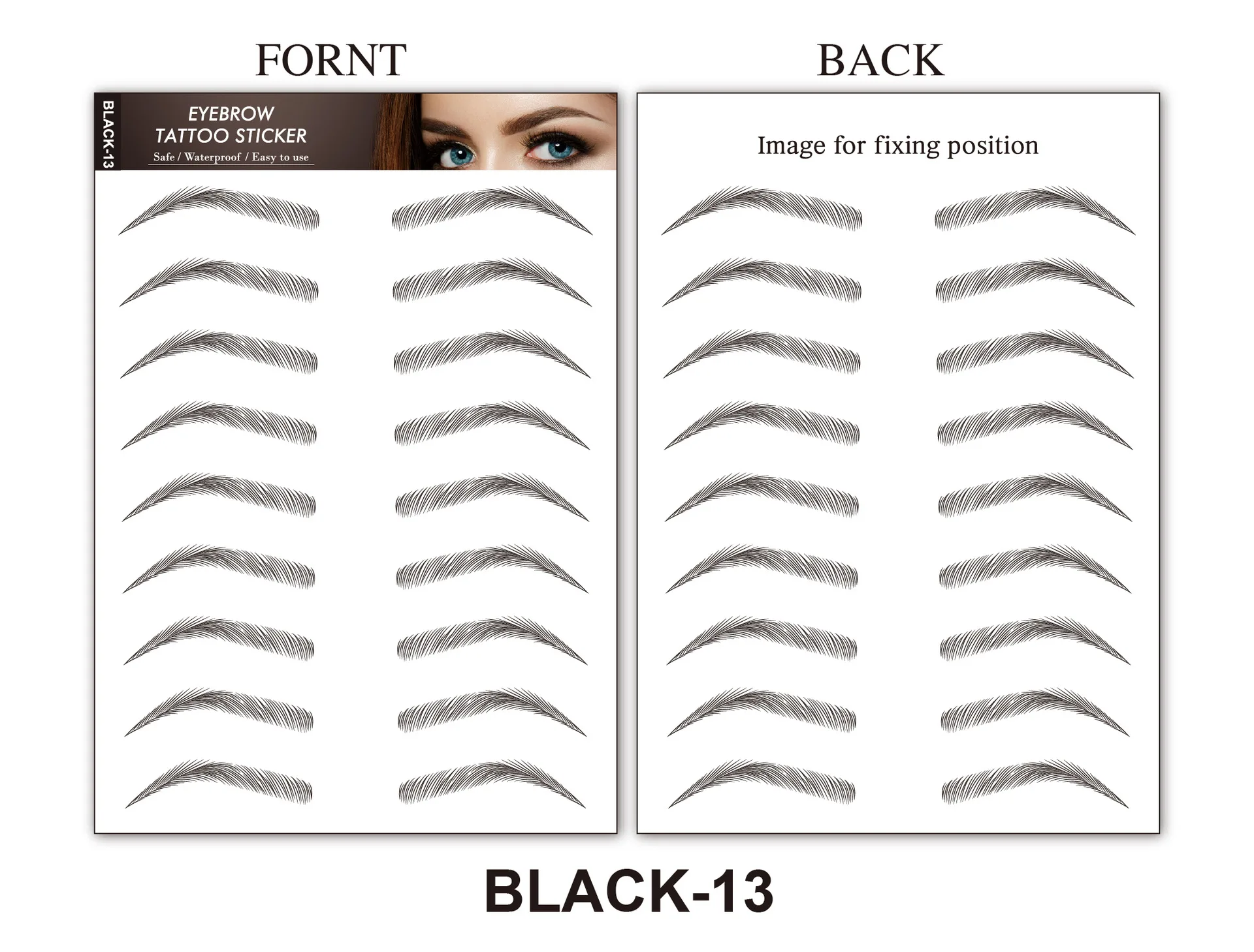 New Designs Waterproof Womens Fake Best Hair-like Authentic Temporary 6d 4d  3d Eyebrow Tattoo Tatoo Sticker For Makeup - Buy Eyebrow Tattoo Tatto Tatoo  Sticker For Makeup,Adhesive Stickers For Nexus 4,3d Silica