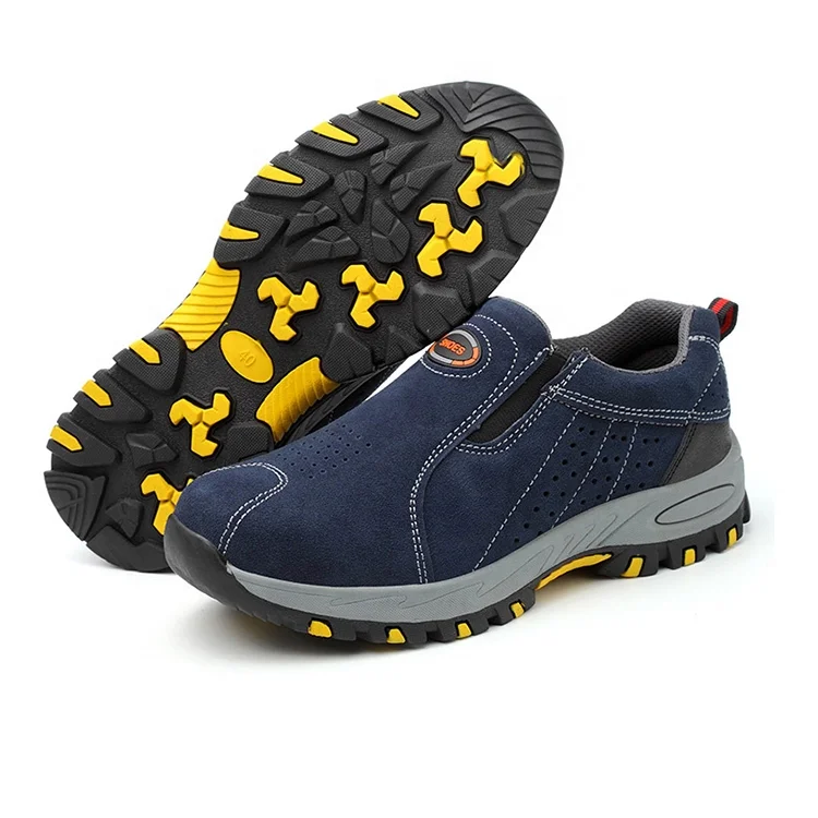 otoño botas de seguridad industriales Zapatos de seguridad de trabajo con punta de acero para hombre y mujer zapatillas informales transpirables de camuflaje a prueba de perforaciones 