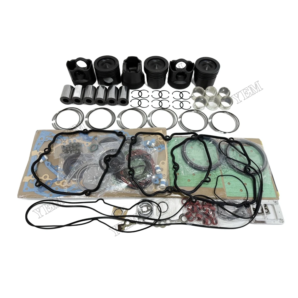 Piston And Piston Rings Assembly Overhaul Kit for Cat C15 Engine Repair Kit 3