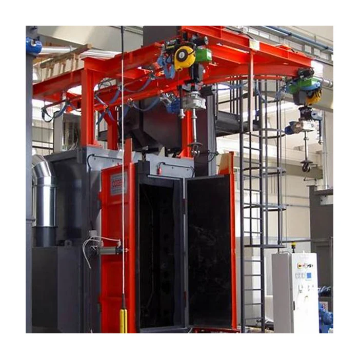 Cheap Automatic Steel Aluminum Shot Blasting Machine Hanger Type Shot Blast Machine With Good Price