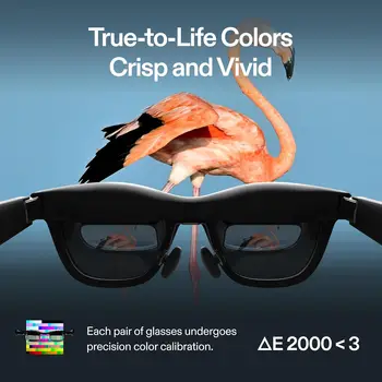 XREAL Air 2 Pro AR Glasses|46 FOV, 130" 120Hz HD Display, True Colors, Cinematic Sound, All-Day Comfort. Compatible with detail image