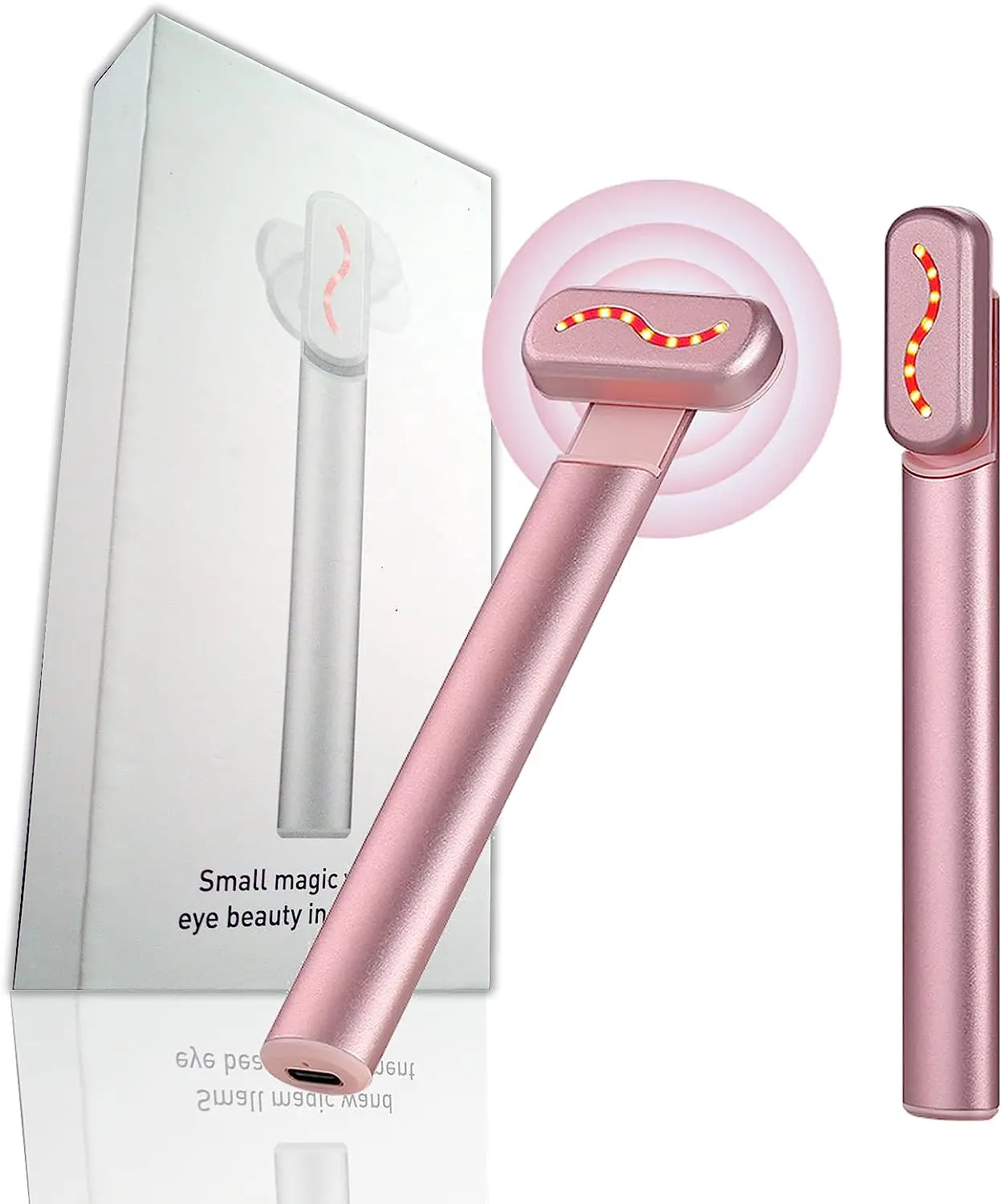 4-in-1 Facial Skin Care Wand Red Light Therapy For Face And Neck 