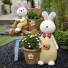 Brother rabbit + sister rabbit