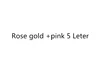 Rose emas + merah muda 5 huruf