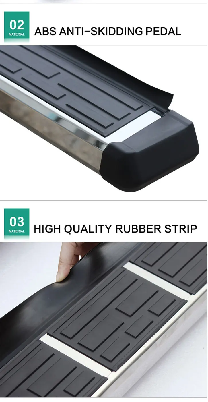 Good Quality Wholesale Special Design 4x4 Aluminum Alloy Off Road Car Body Accessories for NISSAN PATHFINDER Securing Side Step supplier