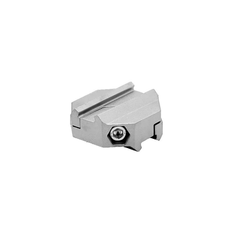 90 Degree Angle Cross Reinforced Joint 28mm Third Generation 1000 Series Wire Rod Aluminum Alloy Lean Tube Connector Profile
