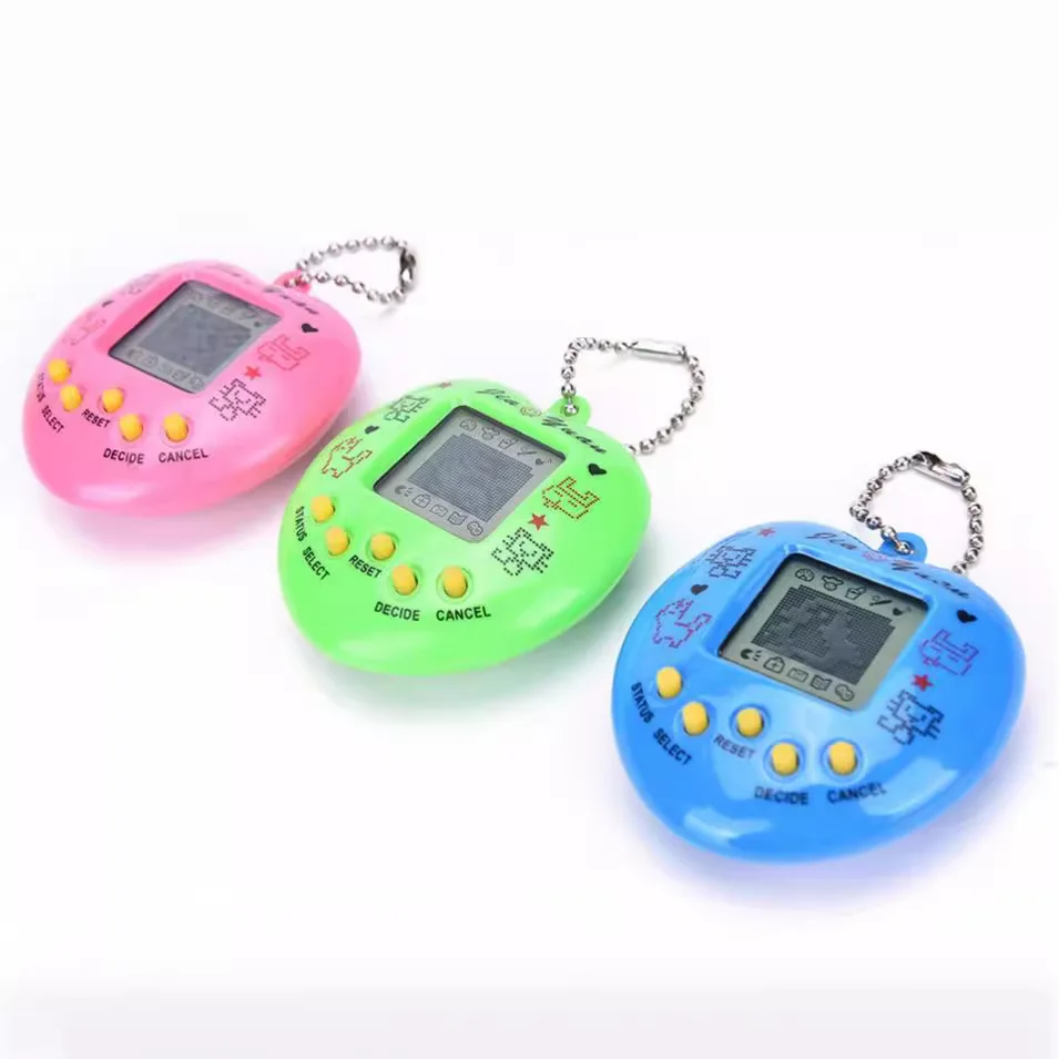 2024 Красочные классические игрушки виртуальный питомец в форме сердца электронные Tamagotchi Pix забавные тамагочи для детей