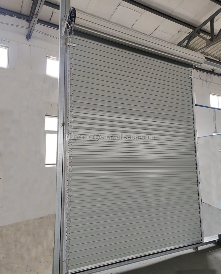 10ft X 14ft Steel Roller Shutter Door Manual with Chain Hoist