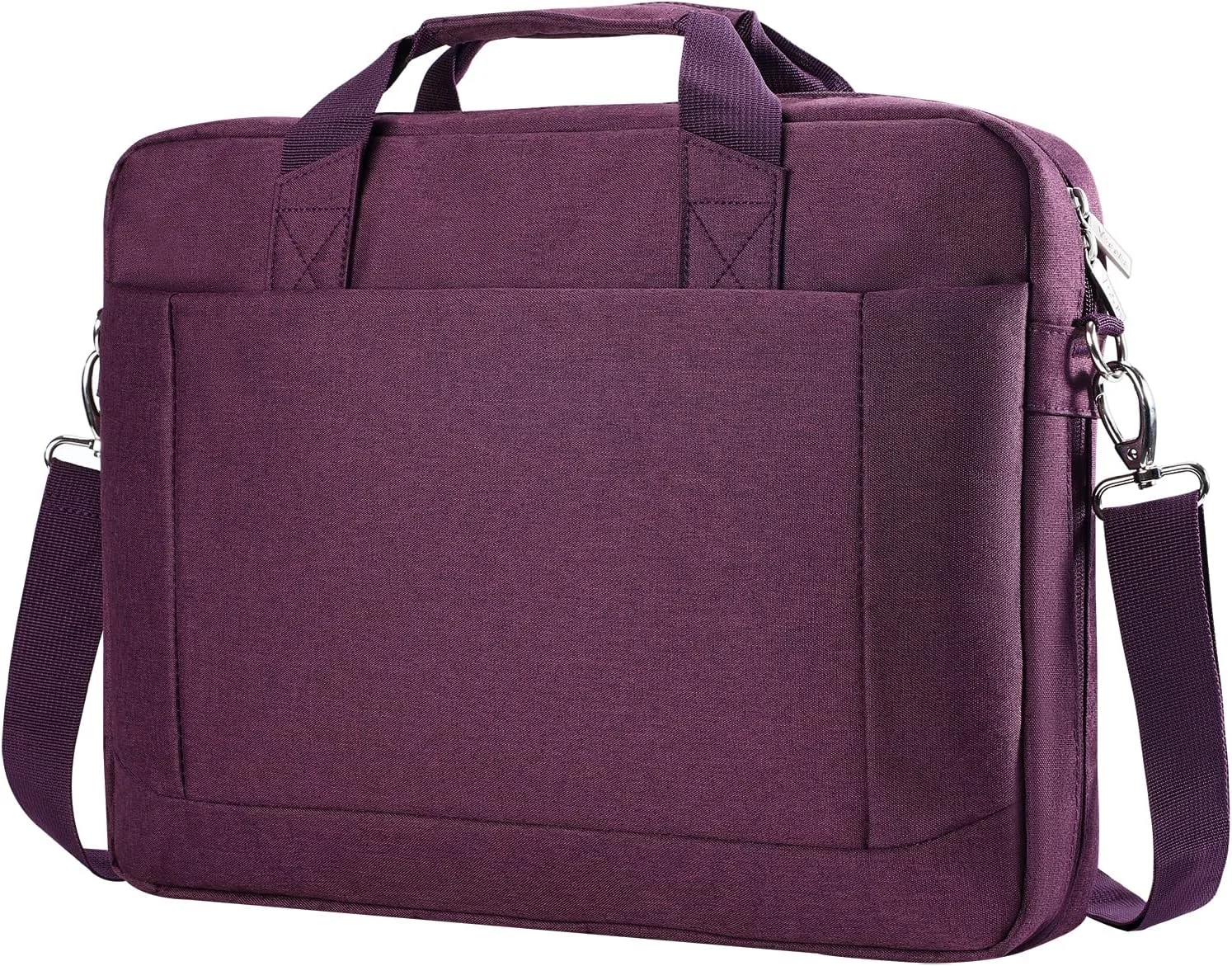 product laptop bag briefcase expandable multi function shoulder pocket for men women business travel college school-7