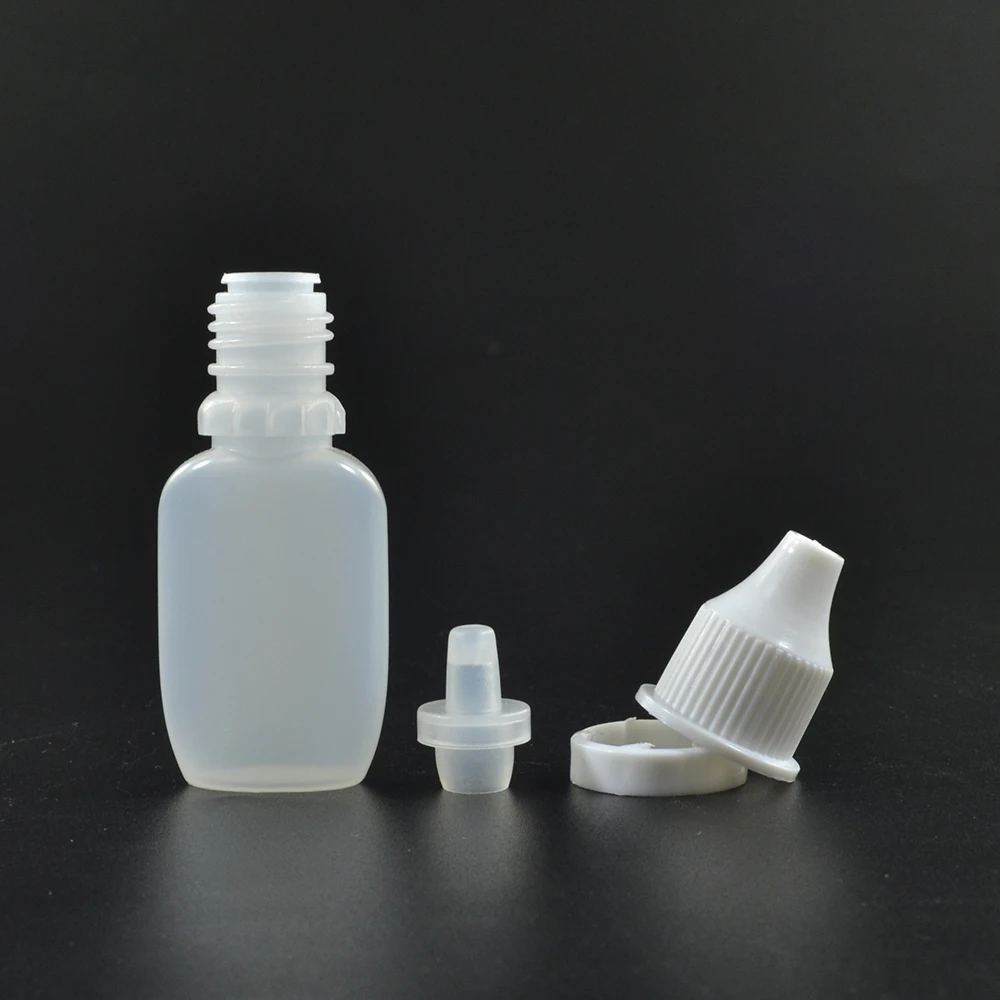 5ml 10ml 5 ml 10 ml Plastic Empty Custom Color Squeezable Contact Lens Solution Liquid Dropper Bottle