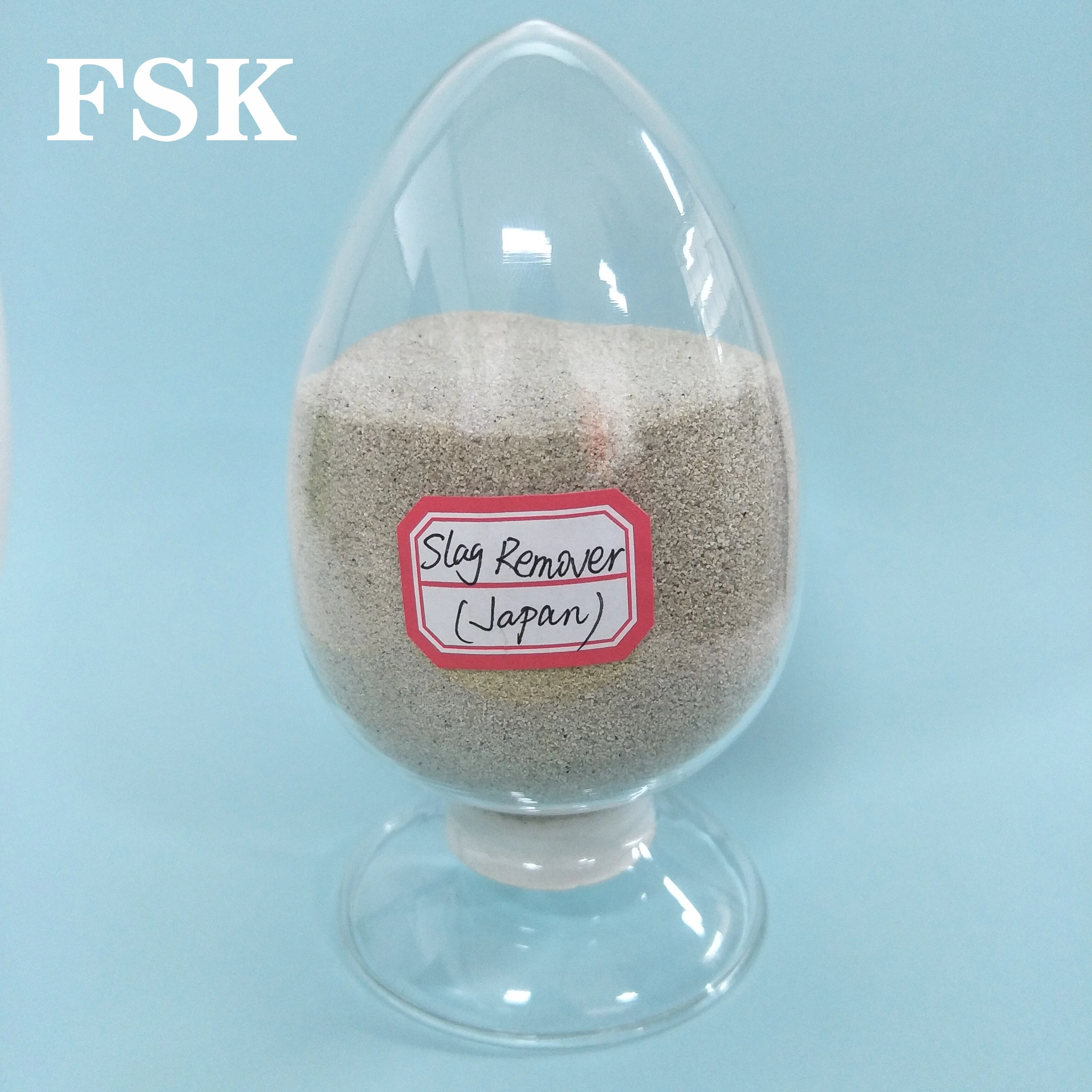 Slag Coagulant for Removing Slag From Molten Metal for Cast Iron and Cast Steel