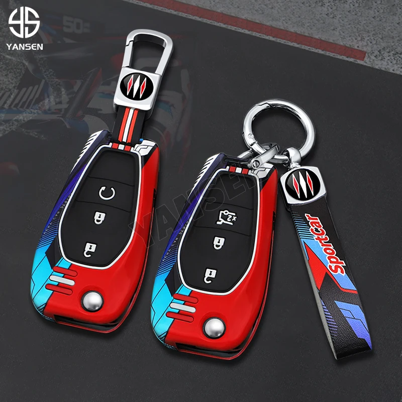 2025 Key Case Cover Fob for Chevrolet Cruze Aveo 2014 2015 2016 2017 2018 2019 2020 Malibu Onix Cobalt Captiva Spark
