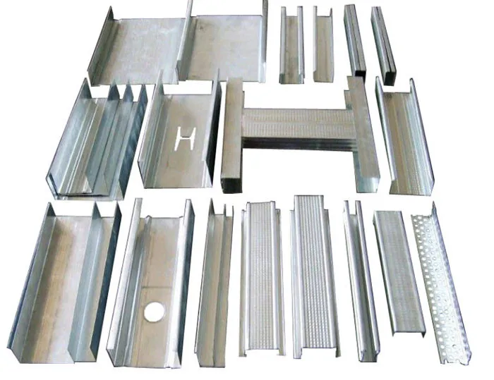 Suspended False Ceiling Channels CD UD Steel Profiles Light Steel c ...