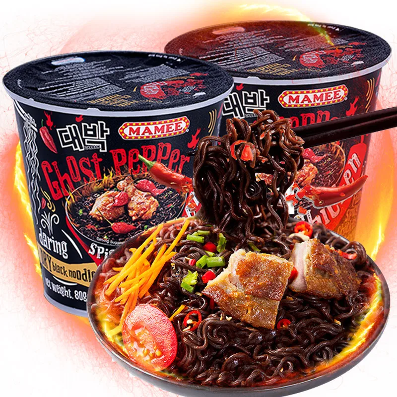 卸売マレーシアゴーストペッパーヌードルスーパースパイシーバケット
