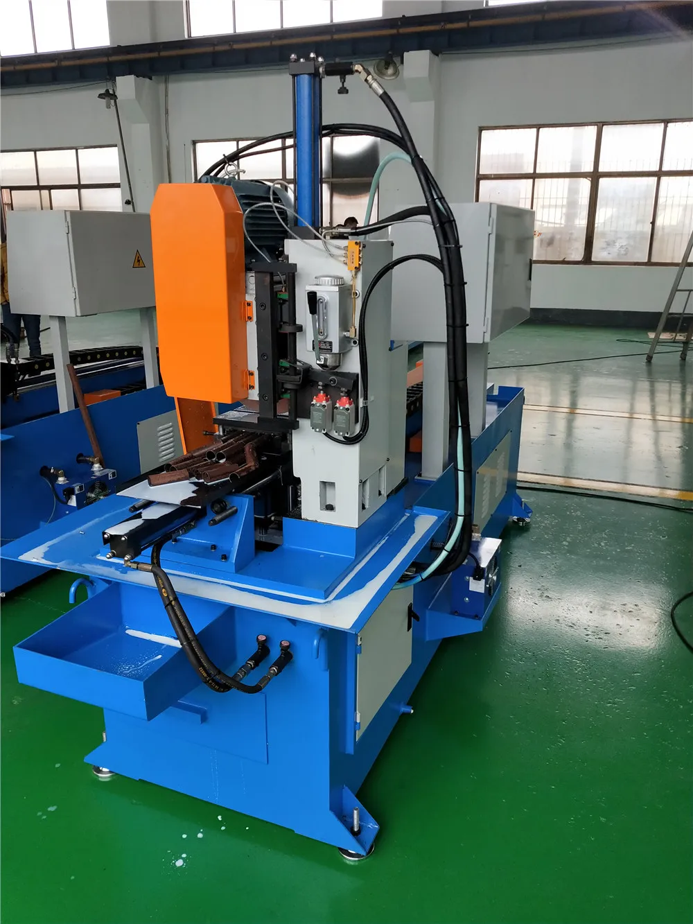 Hydraulic square Cold Cnc Circular Saw Iron Alloy Steel Pipe and Tube Cutting Machine Price
