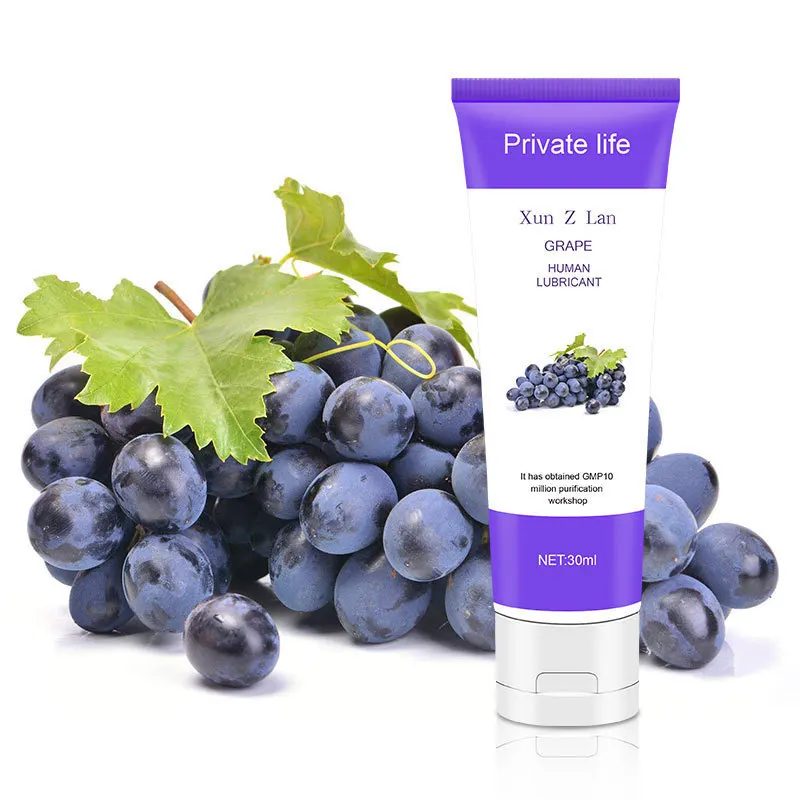 60ml Customized Sex gel for women fruity sexual liquid glide lubricant sex lube oil OEM