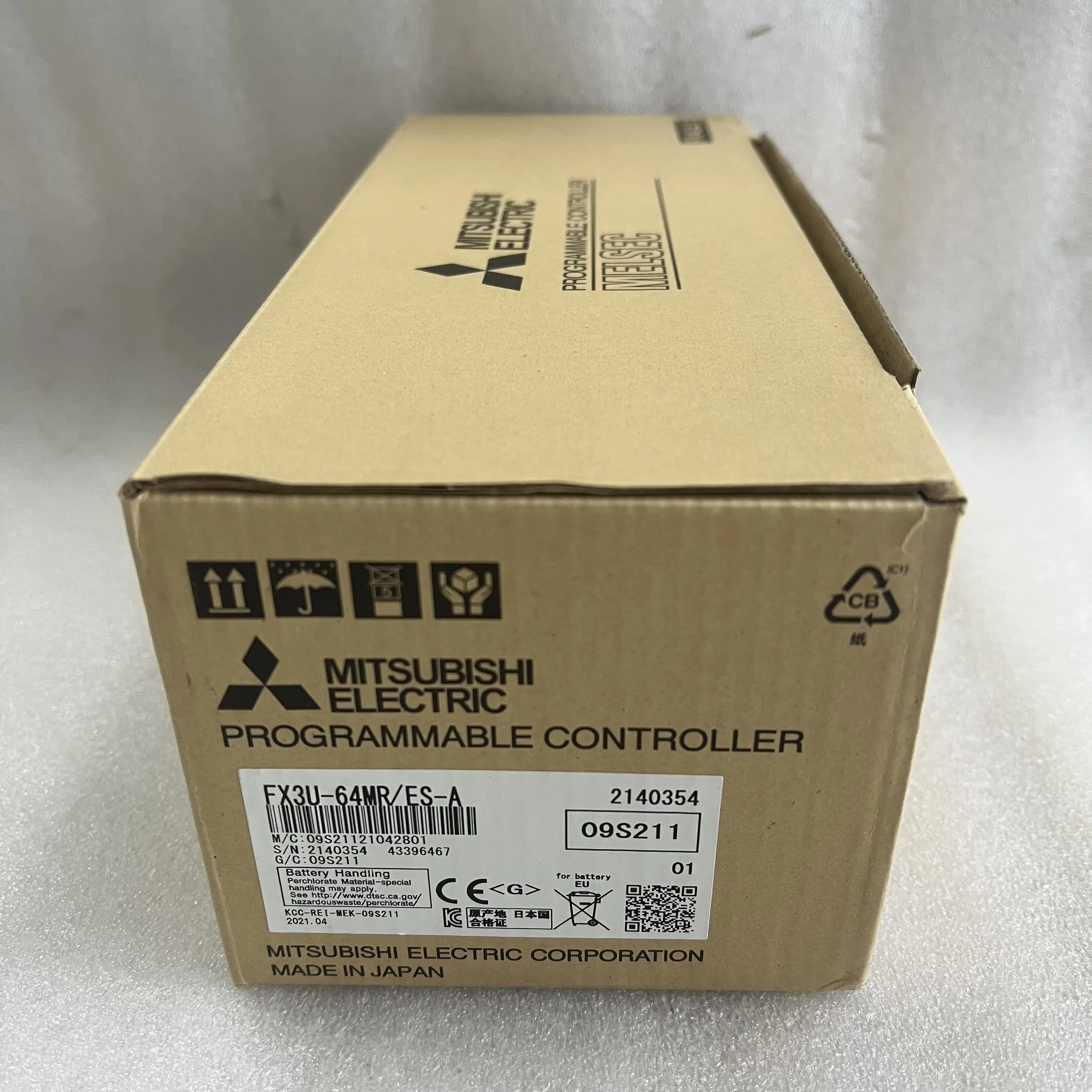 Mitsubishi PLC CPU Module FX3U-64MR/ES-A Mitsubishi PLC CPU Module FX3U-64MR/ES-A