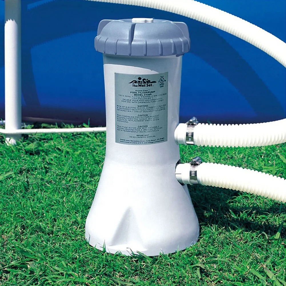 Intex #28604 530 галлонов картридж Фильтрующий насос подходит для бассейна до 12 футов