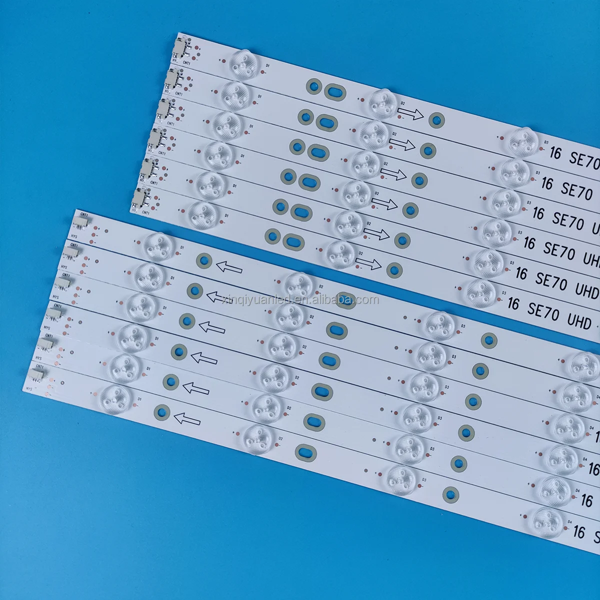 70 Inch VIZIO LB70006 V0-01 V1-01 16 SE70 UHD S700DUA Light Strip LED TV Backlight Light Strip 12 Pieces 9 Lights