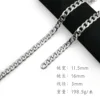 1 meter 11.5mm stainless steel NK chain