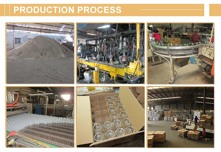 Glass Candle Gray Glass Candle Jar Wholesale Clear And Brown Empty Wide