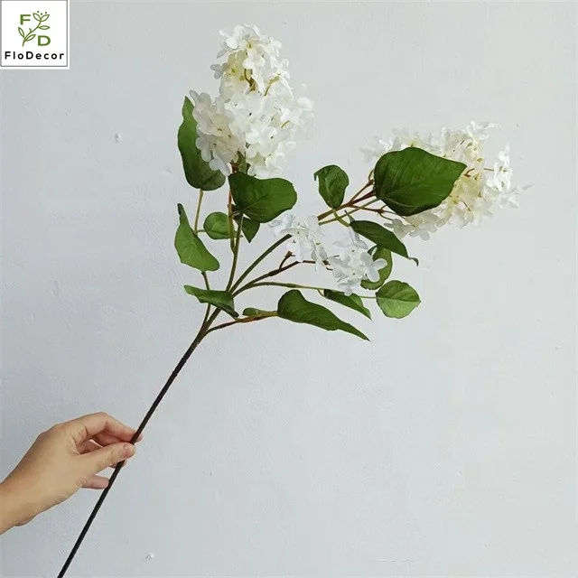 High Quality Artificial Silk Lilac Clove Flower in Purple White Blue New Arrival for Christmas Valentine's Day Easter Occasions